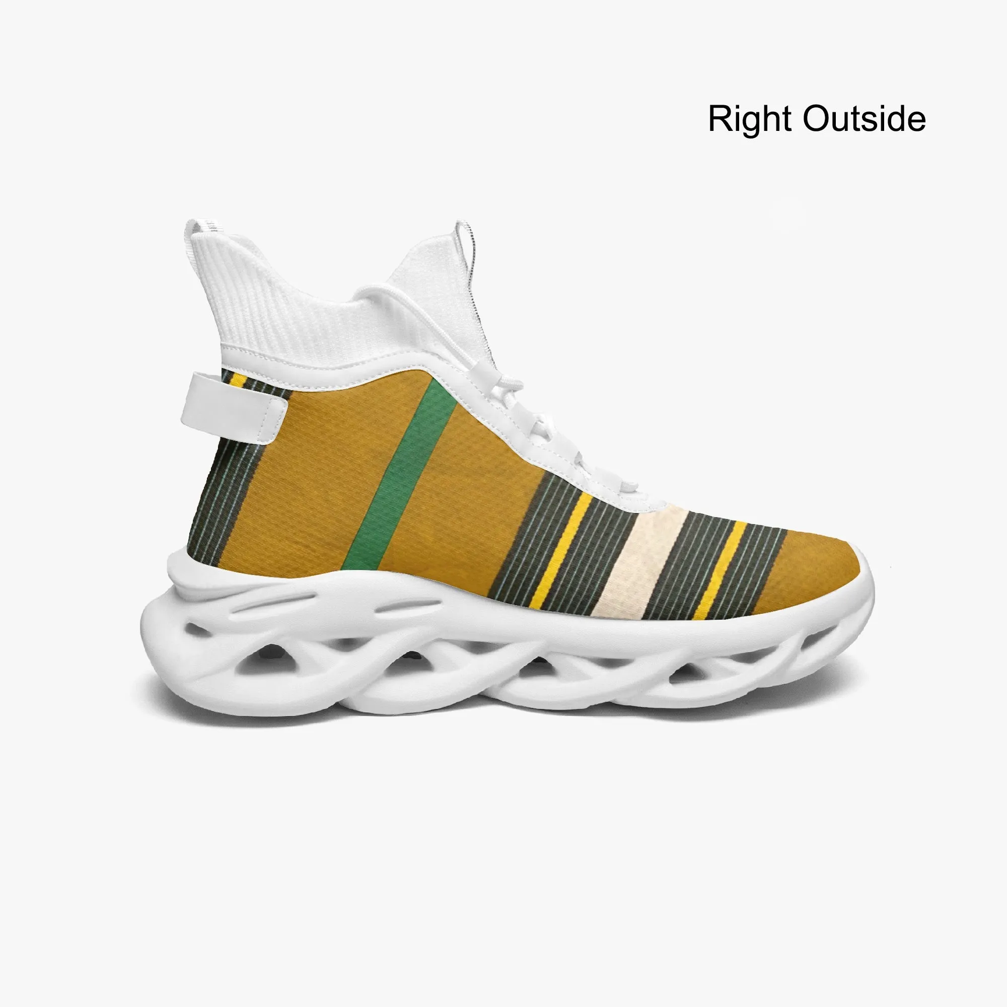 1138. Rachvid Igala High-top Bounce Mesh Knit Sneakers