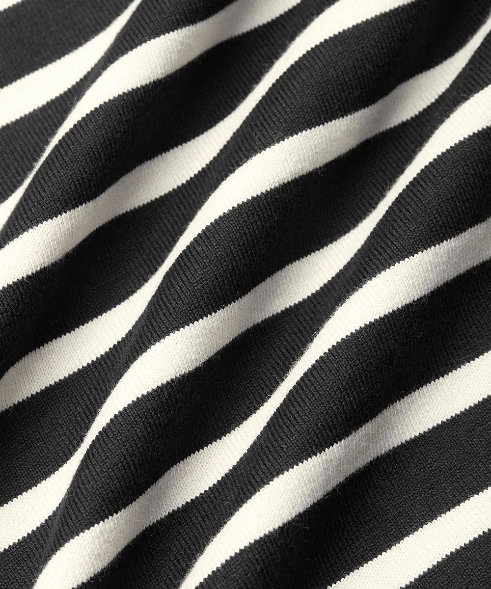 Nieve Striped Cotton Dress